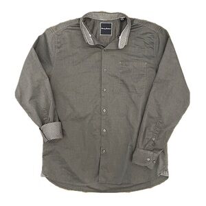 Tommy Bahama Pima Cotton Long Sleeve Button Down Shirt, Large